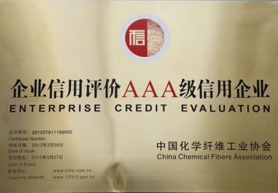 企业信用评价AAA